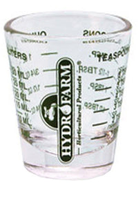 Hydrofarm Mini Measure Shot Glass (Pack of 12)