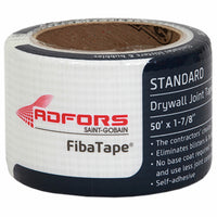 Adfors Fiba Tape 50 ft. L X 1-7/8 in. W Fiberglass Mesh White Self Adhesive Drywall Joint Tape