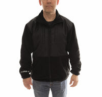 Hybrid Fleece Jacket, Black, Medium