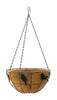 Panacea  7.4 in. H x 14 in. W Steel  Birds  Hanging Basket  Black