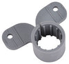 Oatey 33914 1/2" Gray Suspension Pipe Clamp 6 Count