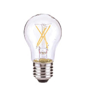 Satco . A15 E26 (Medium) Filament LED Bulb Warm White 40 Watt Equivalence 2 pk