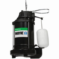 Wayne 1/2 HP 5,100 gph Cast Iron Vertical Float Switch AC Submersible Sump Pump