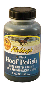 Hoof Polish, Black, 8-oz.