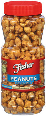 Dry Roasted Peanuts, 14-oz. jar (Pack of 12)