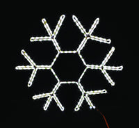 Celebrations LED White Snowflake Christmas Decor