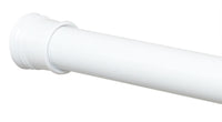 Zenith  Shower Curtain Rod  60 in. L White