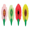 Charles Viancin 2 in. W x 2 in. L Assorted Colors Silicone Magnetic Flower Hooks (Pack of 24)