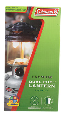 Coleman  861 lumens Gray  Lantern