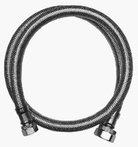 Homewerks 3/8 in. Compression X 1/2 in. D FIP 12 in. Braided Stainless Steel Faucet Supply Line