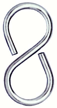 Hindley 41774 2-1/8 Zinc S Hooks Light Closed Style (Pack of 100)