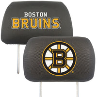 NHL - Boston Bruins Embroidered Head Rest Cover Set - 2 Pieces