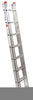 Werner 16 ft. H Aluminum Telescoping Extension Ladder Type III 200 lb. capacity 8-16 ft.