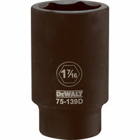 SAE Deep Impact Socket, 6-Point, 3/4-In. Drive, 1-7/16-in.