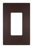 Legrand Radiant Bronze 1 gang Thermoplastic GFCI/Rocker/Toggle Wall Plate 1 pk