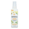 Crystal Essence Mineral Deodorant Body Spray Chamomile And Green Tea - 4 fl oz