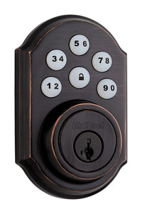 Kwikset  SmartCode  Venetian Bronze  Metal  Electronic Deadbolt