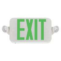 Lithonia Lighting Thermoplastic Indoor LED Lighted Exit Sign and Emergency Lights