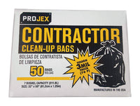 Primrose Plastics Projex 42 gal Contractor Bags Twist Ties 50 pk