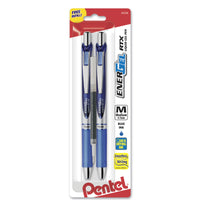 Pentel BL77BP2C .7 mm Blue Ink EnerGelÂ® Retractable Liquid Gel Pen