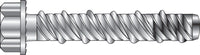 Hillman  1/2 in. Dia. x 2-1/2 in. L Zinc-Plated  Steel  Wedge Bit  25 pk