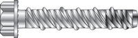 Hillman  1/2 in. Dia. x 3 in. L Zinc-Plated  Steel  Wedge Bit  20 pk