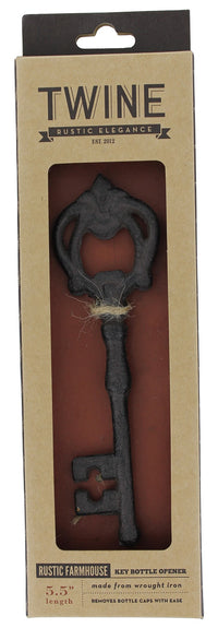 Twine Rustic Elegance 2759 Rustic Brown Farmhouse Key Bottle Opener