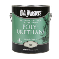 Old Masters Gloss Clear Water-Based Polyurethane 1 gal (Pack of 2)