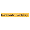 Honey Gardens Apiaries Apitherapy Honey - Raw - Case of 4 - 1 lb.