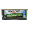 Crown Prince Yellowfin Tuna In Extra Virgin Olive Oil - Solid Light - Case of 12 - 5 oz.