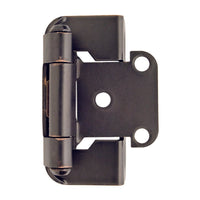 Amerock  2-1/4 in. L Oil Rubbed Bronze  Hinge  2 pk