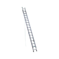 Werner 32 ft. H Aluminum Telescoping Extension Ladder Type II 225 lb. capacity