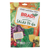 Brad's Plant Based - Salad To Go Cart Ginger - Case of 12-2 OZ