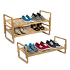 Honey Can Do  23 in. H x 13 in. W x 30.25 in. L Bamboo  3-Tier Rack  1 pk