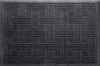 Apache Mills 1.41 ft. L X 2.16 ft. W Black TireTuff Indoor and Outdoor Rubber Door Mat