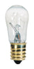 Westinghouse 6 W S6 Specialty Incandescent Bulb E12 (Candelabra) White 2 pk