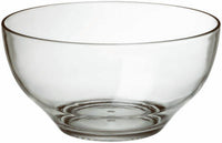 5-Inch Clear Acrylic Double-Wall Individual Serving Bowl (Pack of 6)