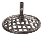 Living Accents 8401689 20 X 11 Brown Cast Iron Living Accents Umbrella Base