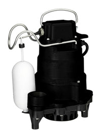 Submersible Sump Pump, Cast Iron, 1/3-HP