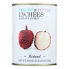 Roland Whole Lychees - In Heavy Syrup - Case of 24 - 20 oz.