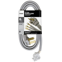 Prime 6/2, 8/1 SRDT 250 V 6 ft. L Range Cord