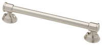 Cabinet Pull, Caspian, Satin Nickel, 5-In.