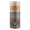 Rise Brewing Co. Mocha Latte Nitro Cold Brew Coffee, Mocha Latte - Case of 12 - 7 FZ