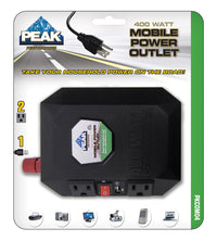 Peak  12 volt 400 watts 3 outlets Power Inverter