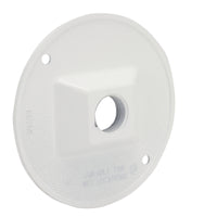 Bell Round Die cast Aluminum 1 gang Weatherproof Cover