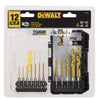 DeWalt Pilot Point Titanium Drill Bit Set 12 pc