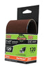 Gator 21 in. L X 3 in. W Aluminum Oxide Sanding Belt 120 Grit Fine 2 pc