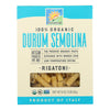 Bionaturae Pasta - Organic Durum Semolina Rigatoni - Case of 12 - 16 oz.