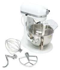 KitchenAid  Professional 600  White  6 qt. 10 speed Stand  Mixer