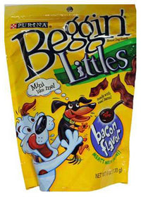 Dog Treats Littles, Bacon, 6-oz. Pouch